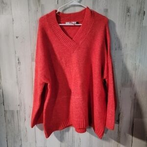 Pull&Bear V Neck Knit Sweater